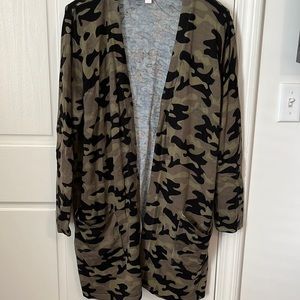 Belle by Kim Gravel open cardigan